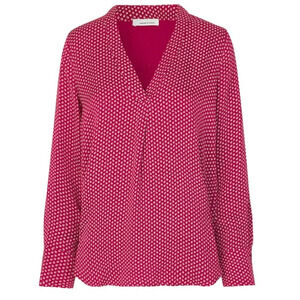 Samsoe & Samsoe Hamill Vn Printed Blouse Persian Tulip Pink Floral Long Sleeve